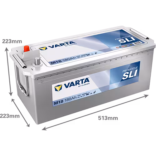 Varta Akü M18 12V 180 Ah Amper 1000EN PROMOTIVE SLI