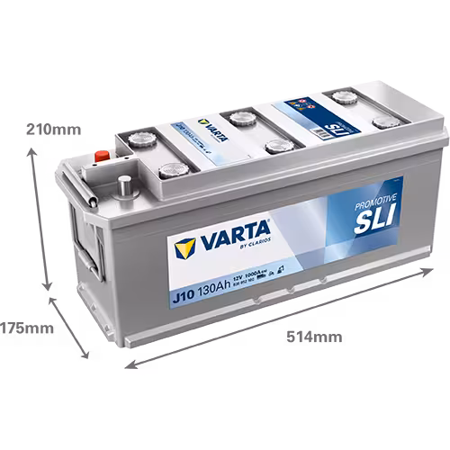 Varta Akü J10 12V 135 Ah Amper 1000EN PROMOTIVE SLI